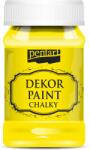 Pentart Dekor krétafesték 100 ml citromsárga
