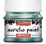Pentart Metál akrilfesték 50 ml zöldeskék