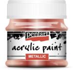 Pentart Metál akrilfesték 50 ml bronz