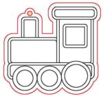 Penta collection Fafigura, 5 db/csomag - mozdony 76