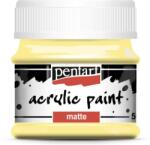Pentart Matt akrilfesték 50 ml vanília