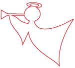 Penta collection Fafigura, 5 db/csomag - angyal 109