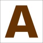 Penta collection Fabetű 45mm, 10 db/csomag A