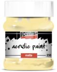 Pentart Matt akrilfesték 230 ml tejeskávé