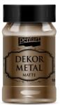 Pentart Dekormetál matt 100 ml csokoládé