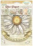 Stamperia DFSA6X04 - Mini rizspapír A6 8 lap Daisy Art