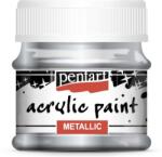 Pentart Metál akrilfesték 50 ml ólom