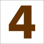 Penta collection Fabetű 45mm, 10 db/csomag 4