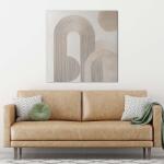 DUBLEZ Tablou structurat din lemn - Arc