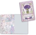 Stamperia Notesz A6 - Levendula csokor