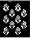 Penta collection Stencil - Virág 02 - L
