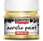 Pentart Metál akrilfesték 50 ml arany