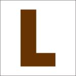 Penta collection Fabetű 45mm, 10 db/csomag L