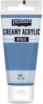 Pentart Krémes akrilfesték metál 60 ml kék