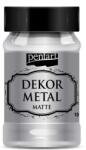 Pentart Dekormetál matt 100 ml ezüst