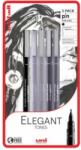 uni UNI PIN 5 darabos rajzmarker készlet "Elegant Tones