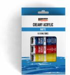 Pentart Krémes akrilfesték matt szett 6 szín x 16 ml / tubus