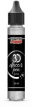 Pentart 3D dekortoll csillogó 30 ml ezüst