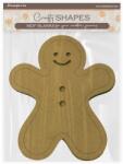 Stamperia MDF figurák : Candy Christmas gingerbreads