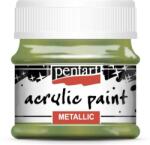Pentart Metál akrilfesték 50 ml zöld