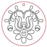 Penta collection Fafigura, 6 db/csomag - füli alap 297