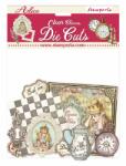 Stamperia Átlátszó kivágott formák - Alice Charms
