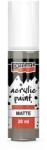 Pentart Matt akrilfesték 20 ml iszapszürke