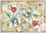 Stamperia Dekupázs rizspapír 48x33 - Tulipánok