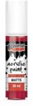 Pentart Matt akrilfesték 20 ml kárminpiros