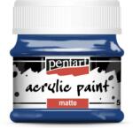 Pentart Matt akrilfesték 50 ml sötétkék