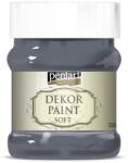 Pentart Dekor krétafesték 230 ml grafitszürke