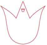 Penta collection Fafigura, 5 db/csomag - tulipán 307