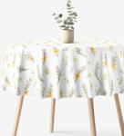 Goldea húsvéti kör alakú teflonos terítő - barka mintás Ø 110 cm