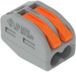 Wago Oldható vezetékösszekötő 32A/400v, 2X0, 8-4 mm2Wago 222-412
