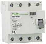 TRACON 80A, 30mA, 10kA, A EVOAG4P8003 Áram-védőkapcsoló, 4 pólusú 5997374230025