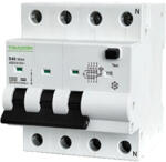 TRACON C6A, 100 mA, 10kA, A EVOKMA4C61 Kombinált védőkapcsoló, 4P, 4modul, C karakterisztika 5997374238267
