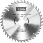 Güde Disc pentru fierastrau circular, taiere lemn Gude 55266, O305 x 30 mm, 40 dinti (GUDE55266)