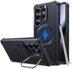 ESR Carcasa ESR Cyber Tough cu MagSafe si Kickstand compatibila cu Samsung Galaxy S26 Ultra, Negru (4894240295816)