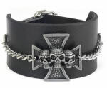 Leather & Steel Fashion brățară Skull Cross - LSF1 110