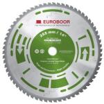 Euroboor Циркулярен диск 355 mm (25.4) 66T (x2.4) за стомана и алуминий (130.355/66M)