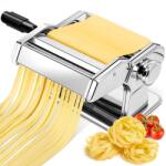 YASHE Masina de paste manuala YASHE QF-150 otel inoxidabil 7 setari grosime 2 latimi de taiere (QF-150)