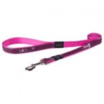 Rogz Fancy Dress Hound Dog Lead Small - Повод за кучета , Pink love 11мм/-1, 8 м. розов
