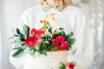 PartyDeco Decor pentru tort - Număr auriu 18