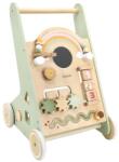 Viga Toys Активираща дървена проходилка Viga Toys PolarB - Зелена (44226) - baby Проходилка