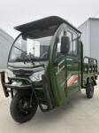 Saige Tricicleta electrica Farmer KH01 cu cabina inchisa, fara permis, Motor 2000W, Baterii 72V 45Ah, Autonomie 70km, Greutate suportata pana la 650 Kg (kh01 verde)