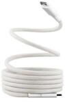 T'nB USB-C/USB-C cable 1.5m magnetic sheath - White (TCPDMAGWH)