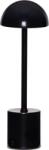 Hübsch Lampă de masă Taten, fără fir, 30 cm, neagră (962125)