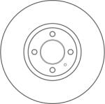TRW Disc frana TRW DF6030 (DF6030)