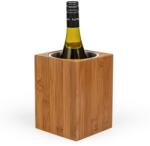 Leopold Vienna Borosüveg hűtő BAROLO 18 cm, barna, bambusz / rozsdamentes acél, Leopold Vienna (LV218000)