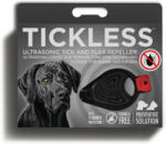Tickless Pet cu ultrasunete căpușe și antipurici pentru câini negru